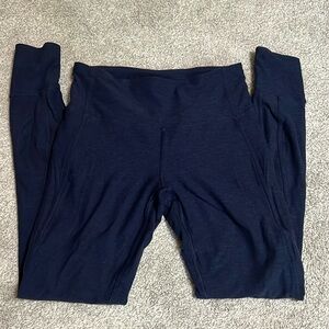 Lululemon navy blue cotton leggings